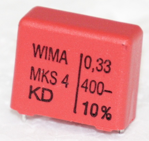 [102740] MKT Capacitor 330nF 400V 10% P15