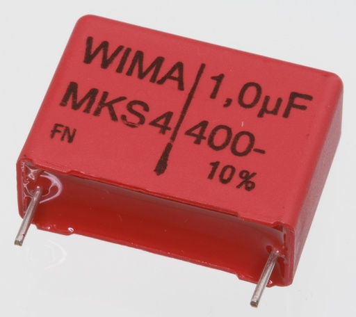 [102744] MKT Capacitor 1uF 400V 10% P22,5
