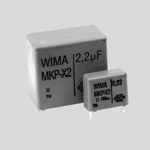 [102834] MKP Capacitor 1,0uF 275V P27,5