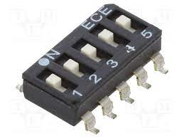 [103690] SMD DIP Switch IC 5-Pole Taped