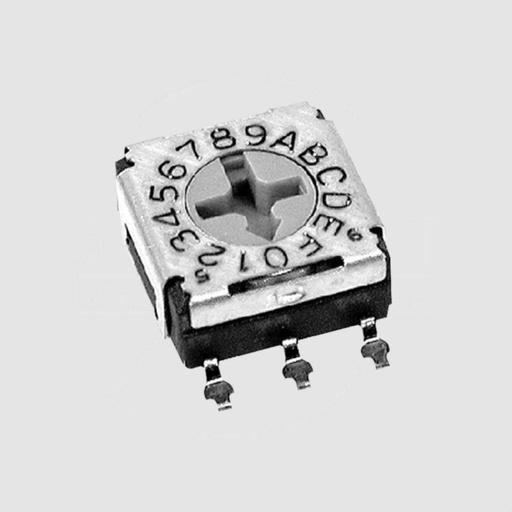 [103701] SMD Rotary Switch 16-Pole Hex Real