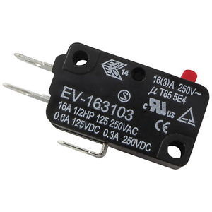 [103702] Microswitch 250V 16A 400gf