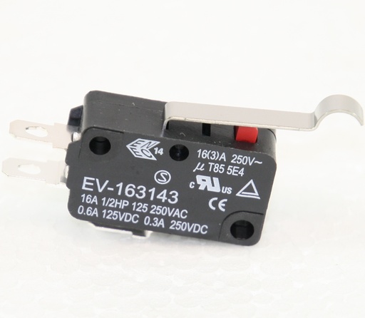 [103705] Microswitch Sim.Roller 250V 16A 400gf