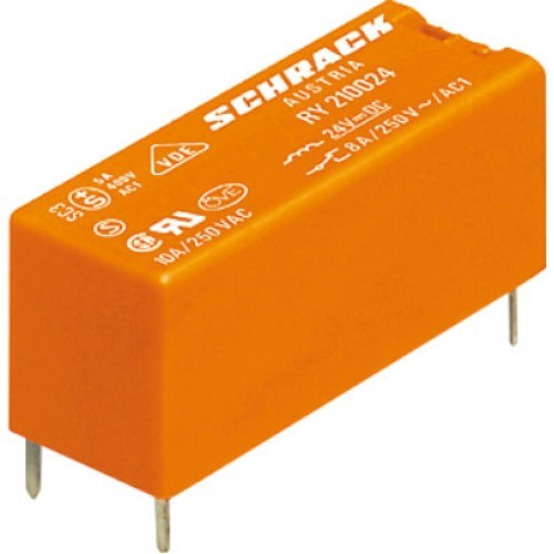[103867] PrintRelæ 24VDC/220mW/2350R/1xSKIFTE