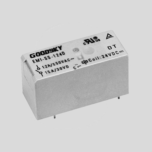 [103887] Relay DPDT 8A 12V 360R