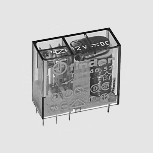 [103908] Relay DPDT 8A 24V 1200R Gold 40.52.7.024.5000