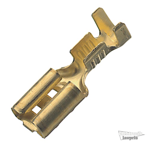 [104020] Spadestik 4,8x0,8mm hun 1,0mm Brass