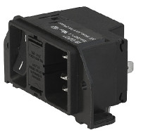 [104373] IEC C14 Plug Switch Fuse uden lys i switch