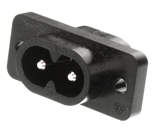 [104388] IEC Power Connector 8-tals 2,5A/250VAC