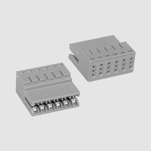 [104486] PCB Edge Card Connector 3,5 2-Pole Green