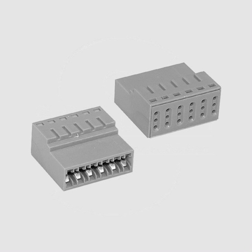 [104493] PCB Edge Card Connector 3,5 6-Pole Green