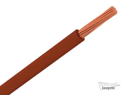 [104517] Wire H05V-K 1,0mm² Brown