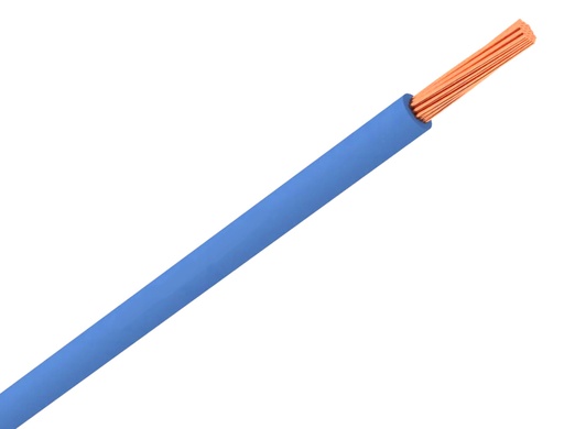 [104523] PVC-ledning H07V-K 1,5mm² Mørk Blå