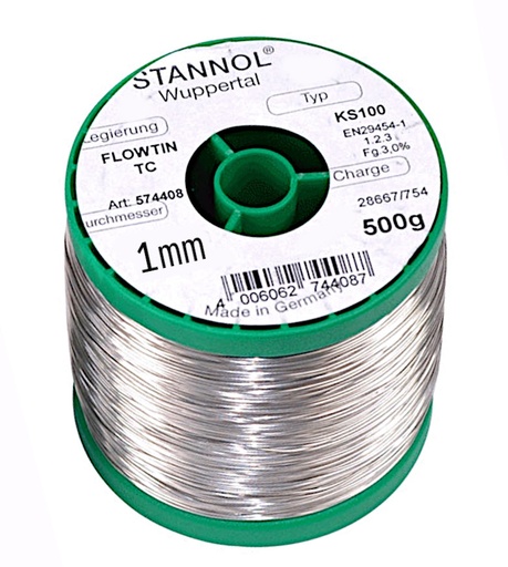 [106393] KS100 TC Flowtin 3% 1,0mm 500g