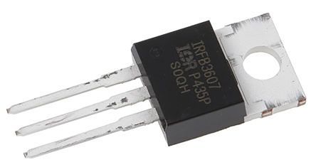 [106690] Transistor MOSFET, N-Ch, 75V, 80A, 140W, 0,009R, TO220AB