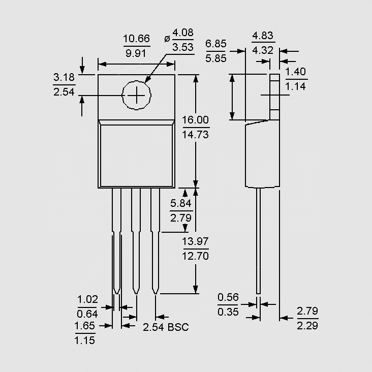 [107057] FRED 600V 20A(2x10) 60W 35ns TO220AB