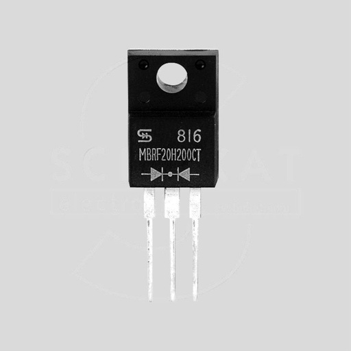 [107137] Schottky 100V 20A(2x10) ITO220AB