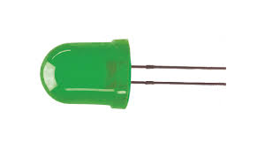 [107444] LED Diffuse Green 60mcd 60deg; 10mm