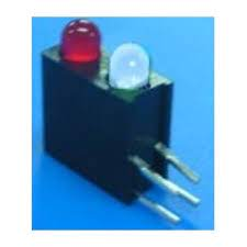 [107473] LED PCB Ind Rød/Grøn 80/80mcd
