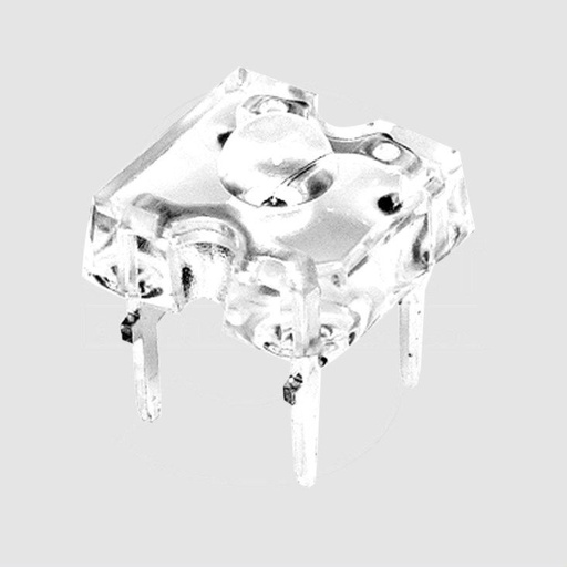 [107477] LED Water-clear White 1000mlm 60&deg; 7,62mm