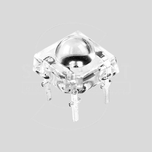 [107478] LED Water-clear Red 4500mlm 90&deg; 7,62mm