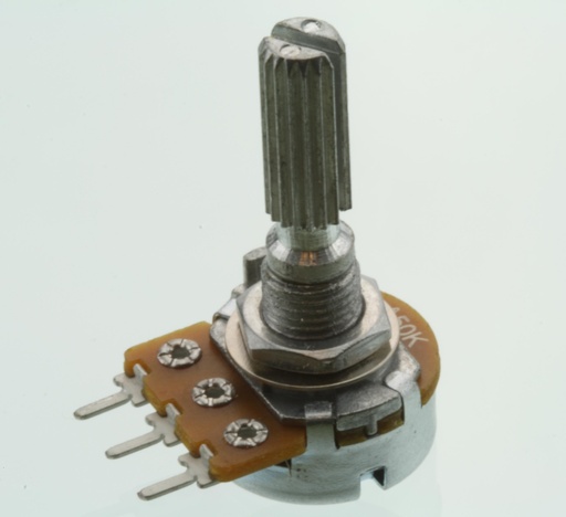 [116575] Potentiometer LOGARITMISK Mono 50KOhm
