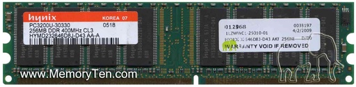 [116677] HYNIX 256mb DDR 400Mhz CL3