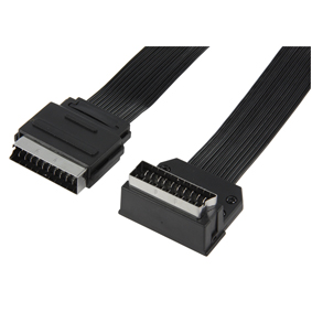 [116994] SCART - SCART HOOKED 270° FLAT 1.5M