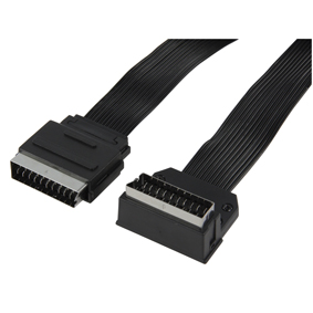 [116996] SCART - SCART HOOKED 90° FLAT 1.5M
