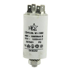 [117301] Motorstart kondensator 2,5uF, 450V Ø28x55mm