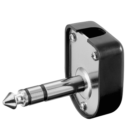 [117356] Jack 6,3 stereo han plast vinkel
