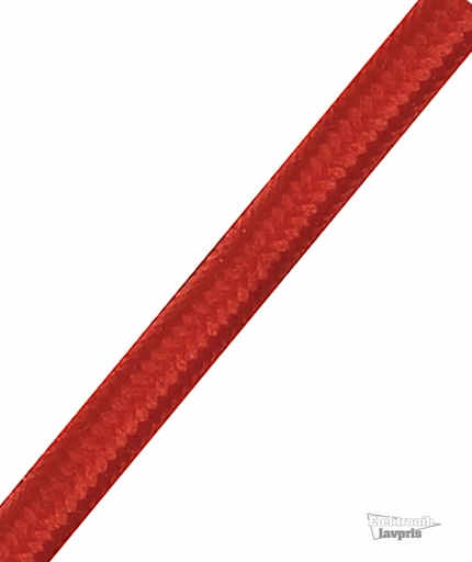 [117440] Stofledning, 2 x 0,75mm², rød