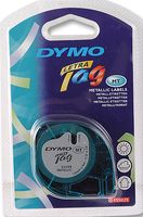 [117502] DYMO - 91228 - TAPE, METAL, SILVER, LETRA TAG