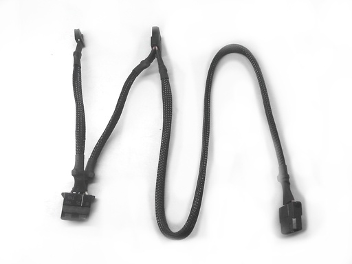 [117555] KÖNIG molex connector kabel, 3xHUN+floppy