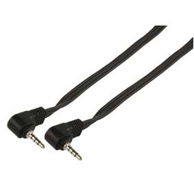 [117899] 4-polet minijack vinkel - minijack vinkel, 2 m