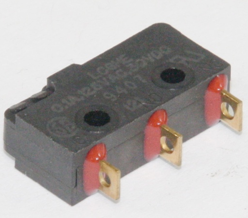 [118015] Microswitch, 20x10,2x6,3mm, uden arm.