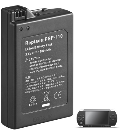 [118118] GAME for PSP 1  1800MAH LION (PSP-110)