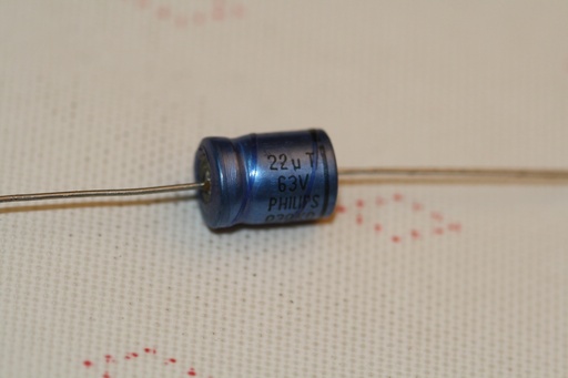 [118316] El-Capacitor 22µF/63V-8x11mm