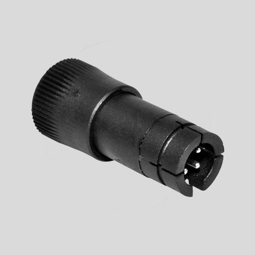 [118640] Serie 719 Male Cable Connector 4-Pole