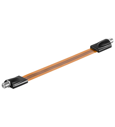 [118864] F-kabel HUN / HUN ULTRA TYNDT fladkabel 25cm