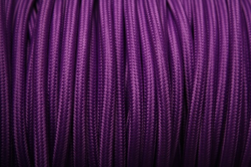 [118867] Stofledning - 2 x 0,75mm&#178;, Lilla