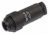 [119485] Serie 16-1 Amphenol 3+1 pol plug male