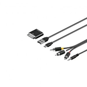 [119608] Datakabel for SAMSUNG Galaxy Tab (Audio/Video+USB)