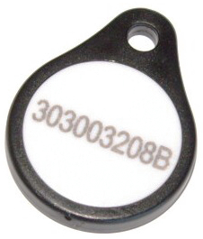 [119752] RFID Transponder-nøglering med nummer, 125KHz