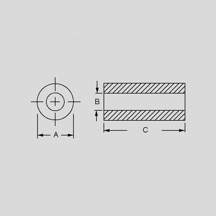 [119802] Round Cable Ferrite 4,75x9,5x19,05 43