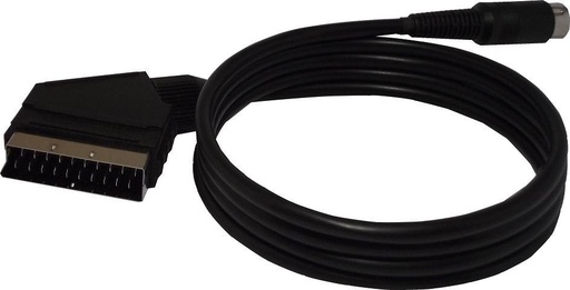 [120005] DIN 13P han / Scart Han 2m. Sort
