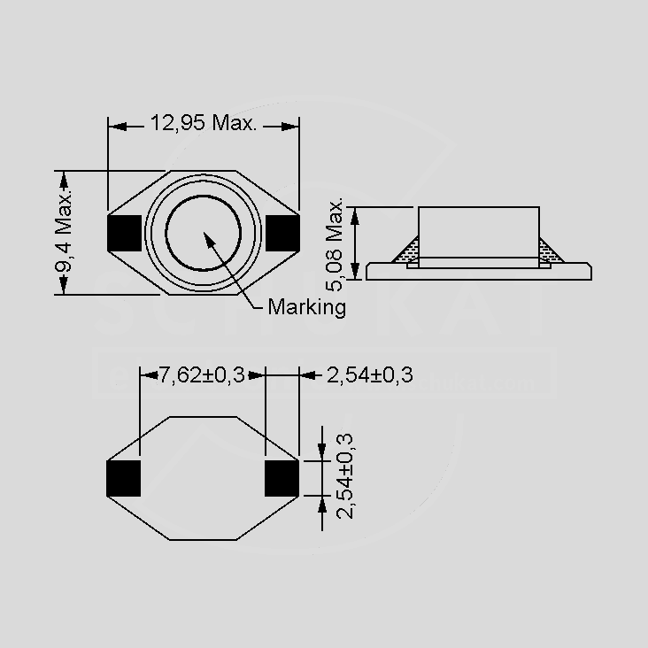 [120161] SMD Power Inductor 22uH 1,30A