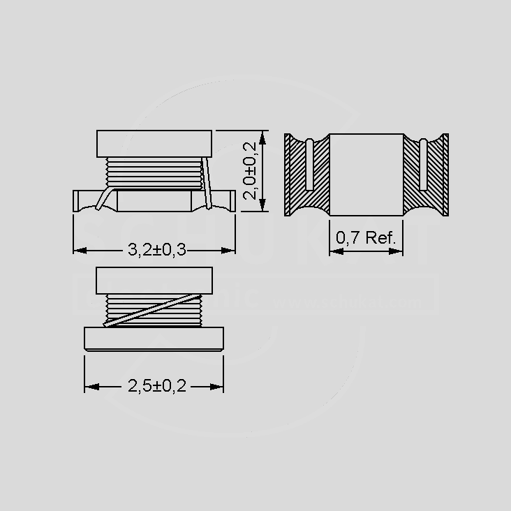 [120170] SMD Inductor 100uH 100mA