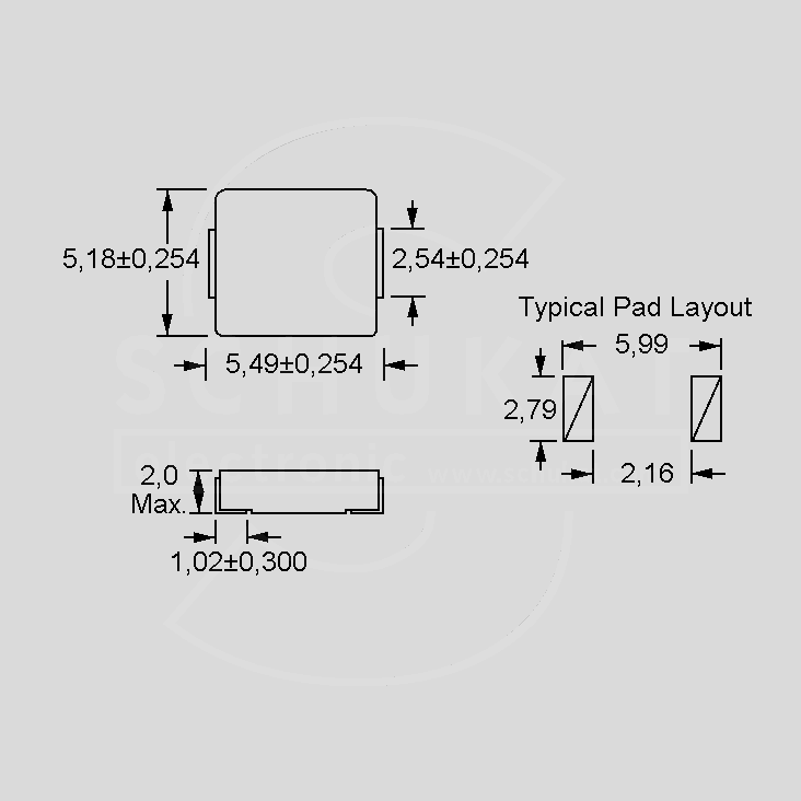 [120201] SMD Inductor IHLP2020BZER 5,6µH