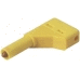 [120939] Sikkerhedsbanan stik 4mm  GUL